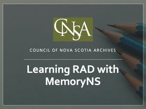 Learning RAD with MemoryNS cover